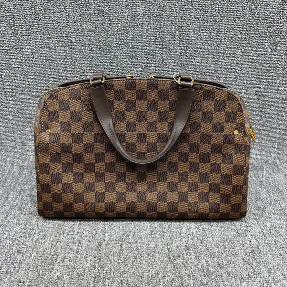 Louis Vuitton Kensington Bowling Brown Damier Ebene Canvas Satchel fbcco1995-101 - Picture 3 of 15